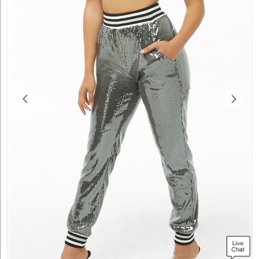 Sequin pants F21